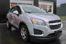 2015 CHEVROLET TRAX SUV 4-CYL, TURBO, 1.4 LITER LS SPORT UTILITY 4D