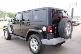 2014 JEEP WRANGLER SUV V6, 3.6 LITER UNLIMITED SAHARA SPORT UTILITY 4D