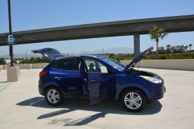 2010 HYUNDAI TUCSON SUV 4-CYL, 2.4 LITER LIMITED SPORT UTILITY 4D