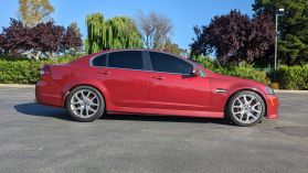 2009 PONTIAC G8 SEDAN V8, 6.2 LITER GXP SEDAN 4D