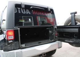2014 JEEP WRANGLER SUV V6, 3.6 LITER UNLIMITED SAHARA SPORT UTILITY 4D
