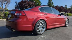 2009 PONTIAC G8 SEDAN V8, 6.2 LITER GXP SEDAN 4D