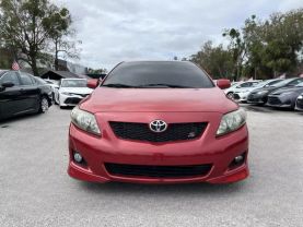 2009 TOYOTA COROLLA SEDAN RED AUTOMATIC -  V & B Auto Sales