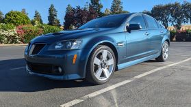 2009 PONTIAC G8 SEDAN V8, 6.0 LITER GT SEDAN 4D
