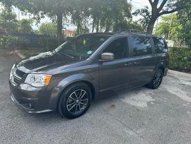 2018 DODGE GRAND CARAVAN PASSENGER VAN V6, FLEX FUEL, 3.6 LITER GT MINIVAN 4D