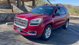2014 GMC ACADIA SUV V6, 3.6 LITER SLE-2 SPORT UTILITY 4D