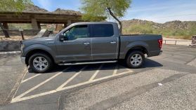 2017 FORD F150 SUPERCREW CAB PICKUP V8, FLEX FUEL, 5.0 LITER XLT PICKUP 4D 6 1/2 FT