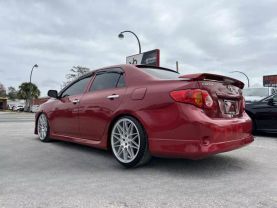 2009 TOYOTA COROLLA SEDAN RED AUTOMATIC -  V & B Auto Sales