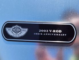 2003 HARLEY-DAVIDSON VRSCA V-ROD ALUMINUM MOTORCYCLES - -