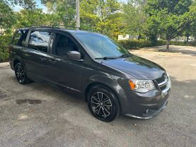 2018 DODGE GRAND CARAVAN PASSENGER VAN V6, FLEX FUEL, 3.6 LITER GT MINIVAN 4D