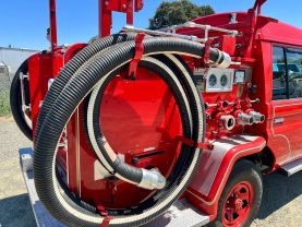 1998 TOYOTA LAND CRUISER TRUCK 1HZ FIRE TRUCK