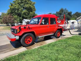 1998 TOYOTA LAND CRUISER TRUCK 1HZ FIRE TRUCK