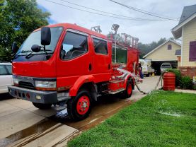 1998 MITSUBISHI CANTER TRUCK 4D35 FIRE TRUCK