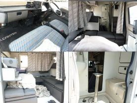 1998 MITSUBISHI CANTER GUTS CAMPER 4DR7 CAMPER