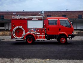 1998 MITSUBISHI CANTER TRUCK 4D35 FIRE TRUCK
