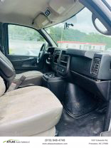 2013 CHEVROLET EXPRESS 3500 CARGO CARGO V8, FLEX FUEL, 6.0 LITER EXTENDED VAN 3D