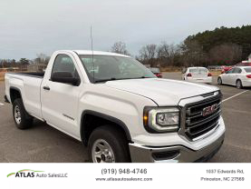 2018 GMC SIERRA 1500 REGULAR CAB PICKUP V8, ECOTEC3, 5.3 LITER PICKUP 2D 8 FT