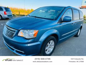 2011 CHRYSLER TOWN & COUNTRY VAN V6, 3.6 LITER TOURING MINIVAN 4D