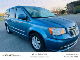 2011 CHRYSLER TOWN & COUNTRY VAN V6, 3.6 LITER TOURING MINIVAN 4D