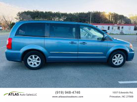 2011 CHRYSLER TOWN & COUNTRY VAN V6, 3.6 LITER TOURING MINIVAN 4D