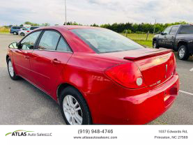 2006 PONTIAC G6 SEDAN V6, 3.5 LITER SEDAN 4D