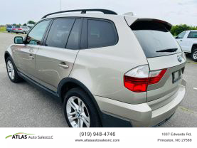 2007 BMW X3 SUV 6-CYL, 3.0 LITER 3.0SI SPORT UTILITY 4D