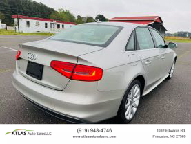 2014 AUDI A4 SEDAN 4-CYL, TURBO, 2.0 LITER PREMIUM SEDAN 4D