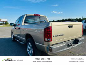 2003 DODGE RAM 1500 QUAD CAB PICKUP V8, 4.7 LITER LARAMIE PICKUP 4D 8 FT