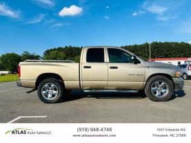 2003 DODGE RAM 1500 QUAD CAB PICKUP V8, 4.7 LITER LARAMIE PICKUP 4D 8 FT