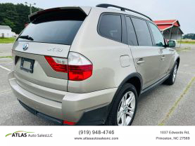 2007 BMW X3 SUV 6-CYL, 3.0 LITER 3.0SI SPORT UTILITY 4D
