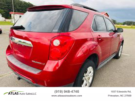 2015 CHEVROLET EQUINOX SUV V6, 3.6 LITER LT SPORT UTILITY 4D