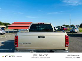 2003 DODGE RAM 1500 QUAD CAB PICKUP V8, 4.7 LITER LARAMIE PICKUP 4D 8 FT