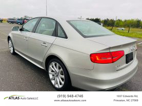 2014 AUDI A4 SEDAN 4-CYL, TURBO, 2.0 LITER PREMIUM SEDAN 4D