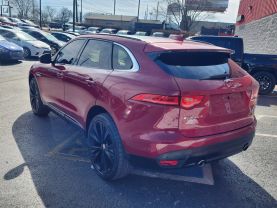 2017 JAGUAR F-PACE SUV V6, SPRCHRGD, 3.0L S SPORT UTILITY 4D