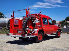 1998 TOYOTA LAND CRUISER TRUCK 1HZ FIRE TRUCK