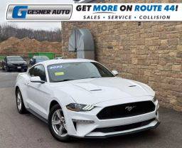 2020 FORD MUSTANG COUPE 4-CYL, TURBO, ECOBOOST, 2.3 LITER ECOBOOST COUPE 2D - Gesner Auto Inc in Taunton, MA, 41.88613, -71.14527