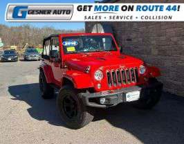 2016 JEEP WRANGLER SUV V6, 3.6 LITER RUBICON HARD ROCK SPORT UTILITY 2D - Gesner Auto Inc in Taunton, MA, 41.88613, -71.14527