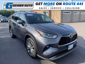 2020 TOYOTA HIGHLANDER SUV V6, 3.5 LITER PLATINUM SPORT UTILITY 4D - Gesner Auto Inc in Taunton, MA, 41.88613, -71.14527