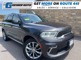 2021 DODGE DURANGO SUV V6, 3.6 LITER SXT PLUS SPORT UTILITY 4D - Gesner Auto Inc in Taunton, MA, 41.88613, -71.14527