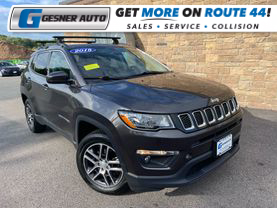 2018 JEEP COMPASS SUV 4-CYL, MULTIAIR, PZEV, 2.4 LITER LATITUDE SPORT UTILITY 4D - Gesner Auto Inc in Taunton, MA, 41.88613, -71.14527