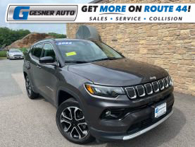2022 JEEP COMPASS SUV 4-CYL, MULTIAIR, PZEV, 2.4 LITER LIMITED SPORT UTILITY 4D - Gesner Auto Inc in Taunton, MA, 41.88613, -71.14527