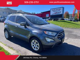 2020 FORD ECOSPORT SUV 3-CYL, ECOBOOST, TURBO, 1.0 LITER SE SPORT UTILITY 4D