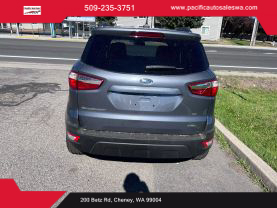 2020 FORD ECOSPORT SUV 3-CYL, ECOBOOST, TURBO, 1.0 LITER SE SPORT UTILITY 4D
