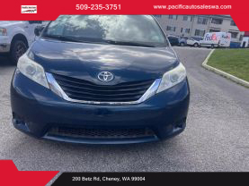 2011 TOYOTA SIENNA VAN V6, 3.5 LITER LE MINIVAN 4D