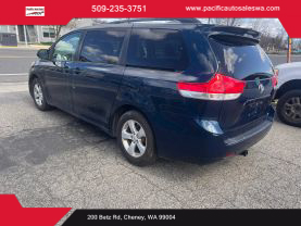 2011 TOYOTA SIENNA VAN V6, 3.5 LITER LE MINIVAN 4D