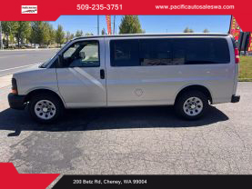 2009 CHEVROLET EXPRESS 1500 PASSENGER PASSENGER V8, 5.3 LITER LS VAN 3D
