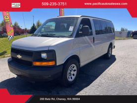 2009 CHEVROLET EXPRESS 1500 PASSENGER PASSENGER V8, 5.3 LITER LS VAN 3D