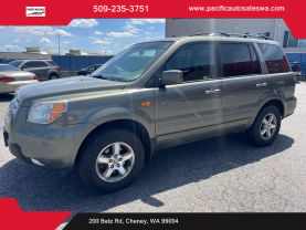 2007 HONDA PILOT SUV V6, VTEC, 3.5 LITER EX SPORT UTILITY 4D