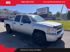 2011 CHEVROLET SILVERADO 1500 CREW CAB PICKUP V8, FLEX FUEL, 4.8 LITER LS PICKUP 4D 5 3/4 FT