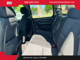 2011 CHEVROLET SILVERADO 1500 CREW CAB PICKUP V8, FLEX FUEL, 4.8 LITER LS PICKUP 4D 5 3/4 FT
